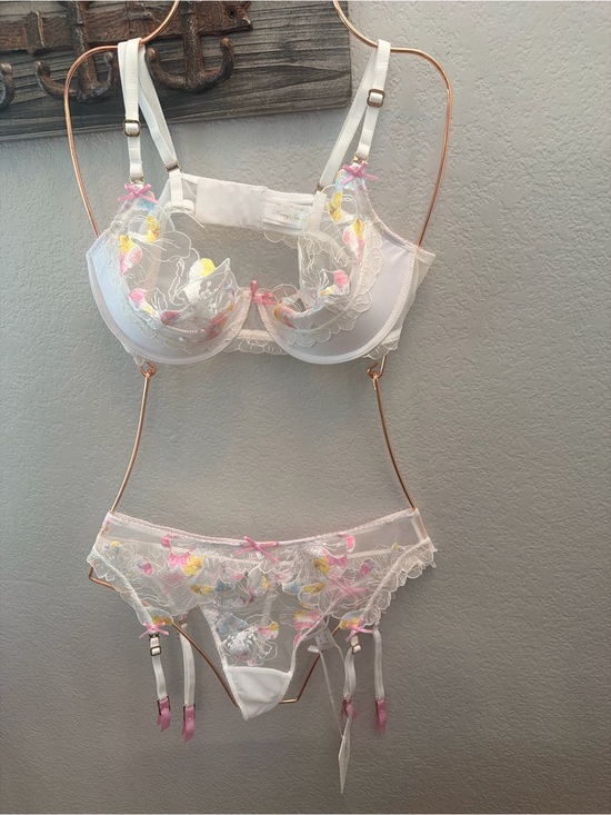 Honey Birdette Other - Honey birdette | Fleur 3 piece lingerie set | medium/36d. NWT